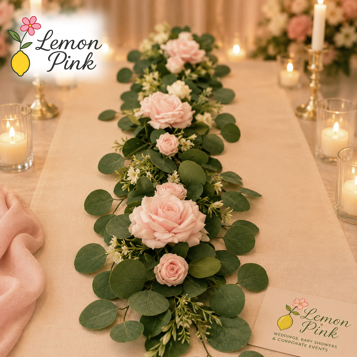 Lemon Pink floral guide