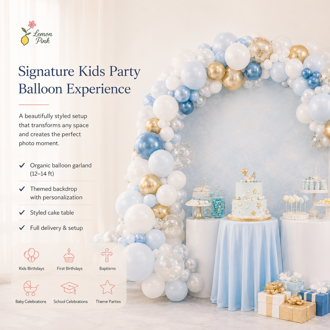 Signature Kids Party Balloon Experience
