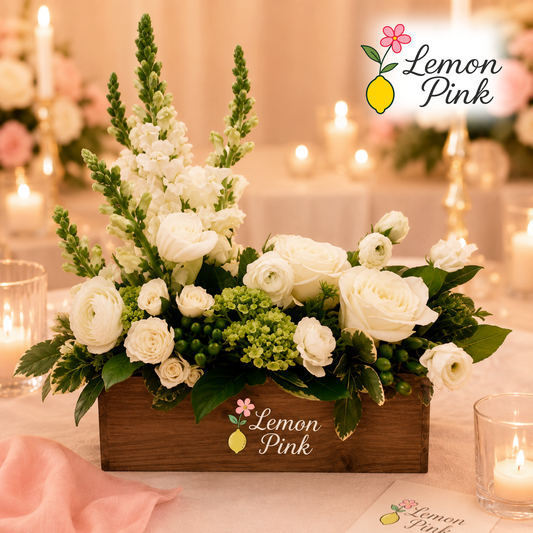 White flower arrangement